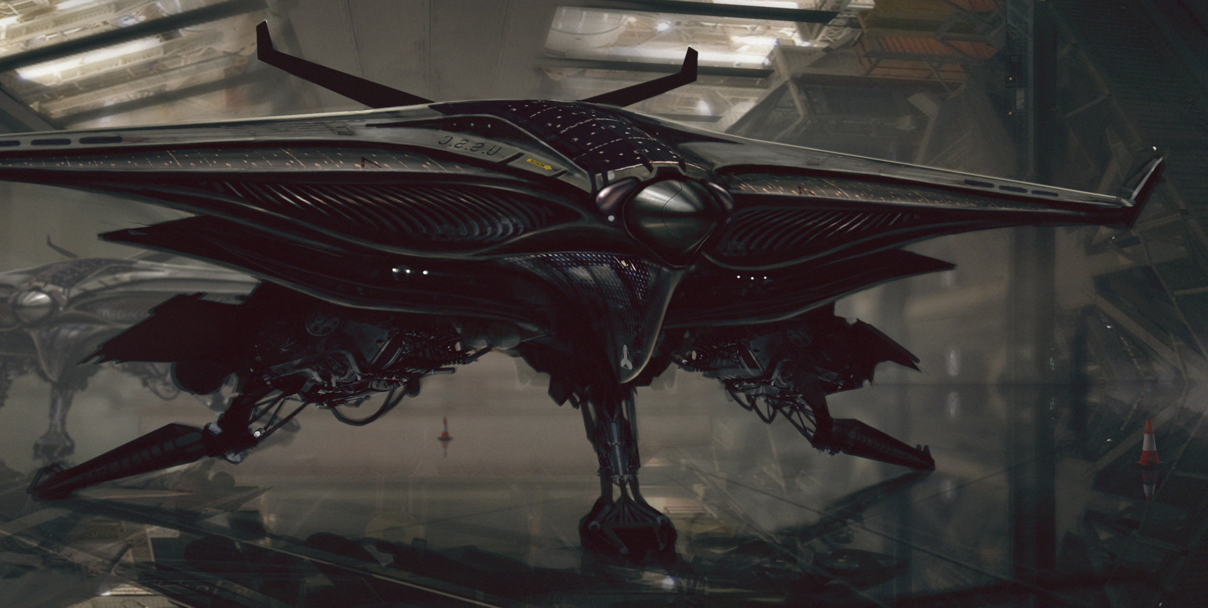 充满想象力的一组科幻题材插画作品!未来的世界会是这样吗?